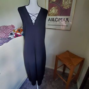 7th Avenue Design Studio NY&Company Black Bodycon Midi Dress